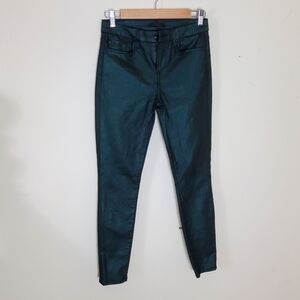 7 For All Mankind  Eme Glitter Coated Jeans